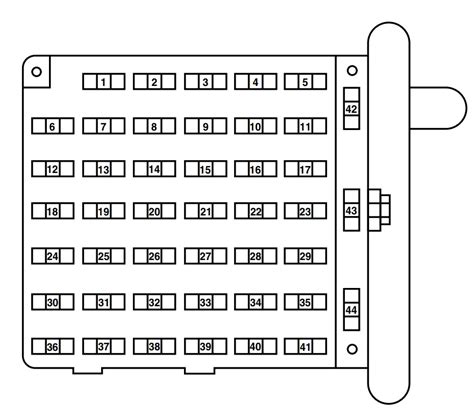 ford e250 central junction box location|ford e 250 fuse diagram.